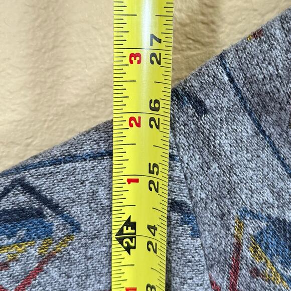 Obey Propaganda Mens Aztec Jacket Sherpa Lined Size S Coat - Picture 7 of 12